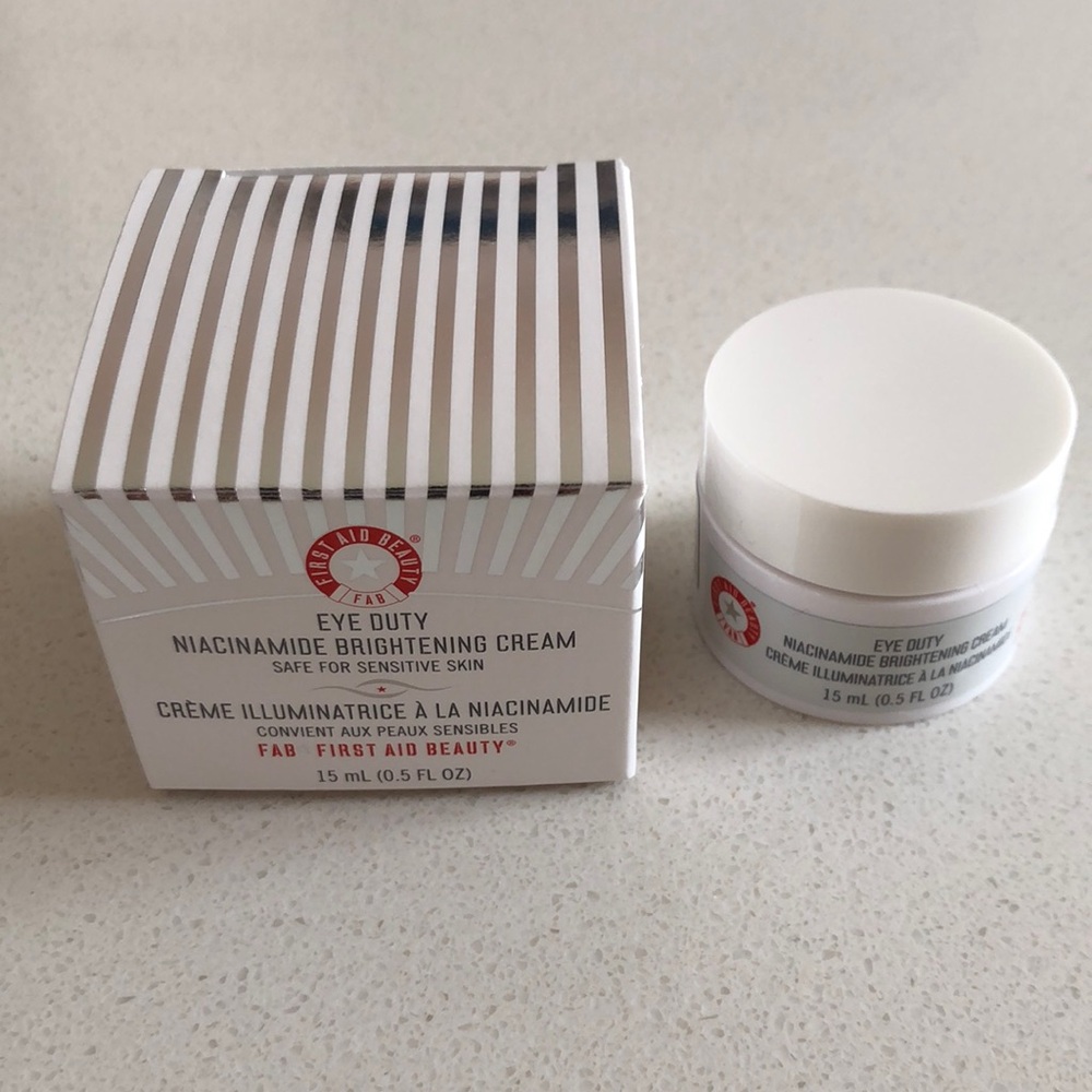 New First Aid Beauty Eye Duty Niacinamide Brightening Cream